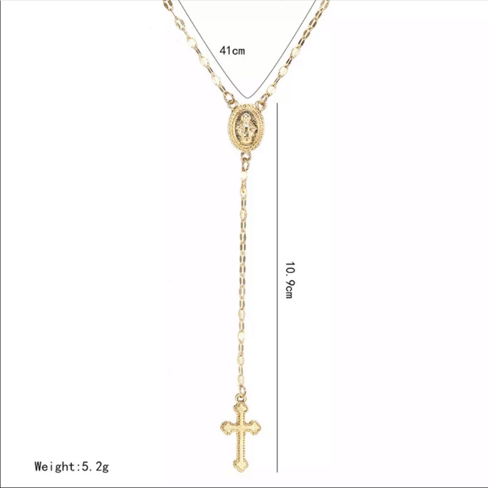 • Gracie • Rosary Necklace - Picture 3 of 5